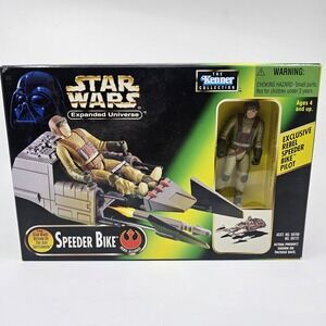 STAR WARS Expanded Universe Vehicle Speeder Bike Kenner 1997 MIB
